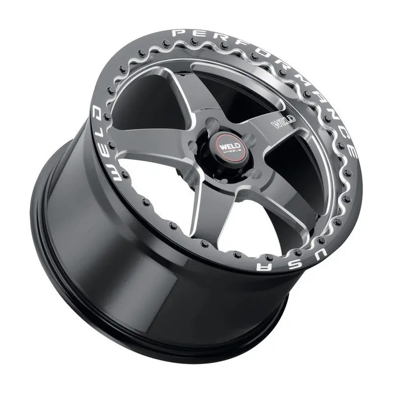 Weld Ventura Beadlock Wheel – 18X10 Inches, 5X115 Pcd, Et30 Offset, Gloss Black Finish, 78.1Mm Hub Bore 1