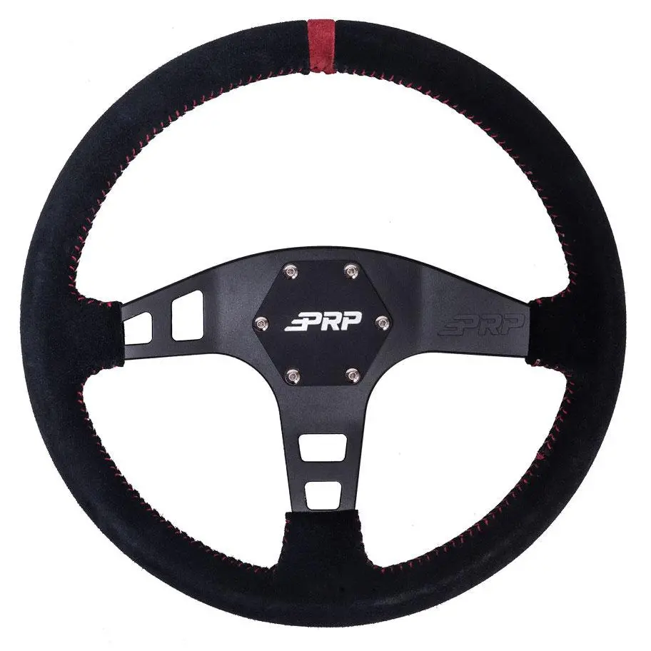 Prp Flat Suede Steering Wheel 3