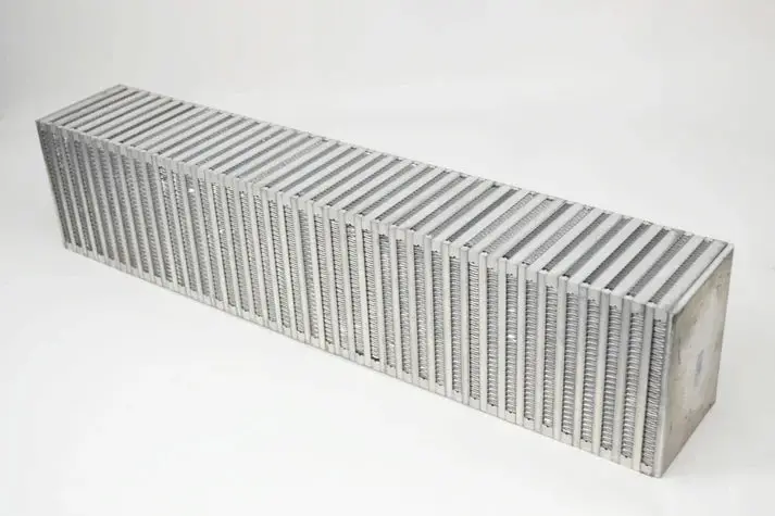 High-Performance Bar & Plate Intercooler Core 27X6x4.5 - Vertical Flow 1