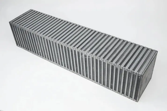 High-Performance Bar & Plate Intercooler Core 27X6x6 - Vertical Flow 1