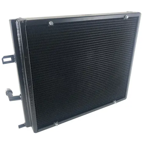 Bmw F3x/F2x B58/B48 Triple-Pass Heat Exchanger W/ Rock Guard - Black 1