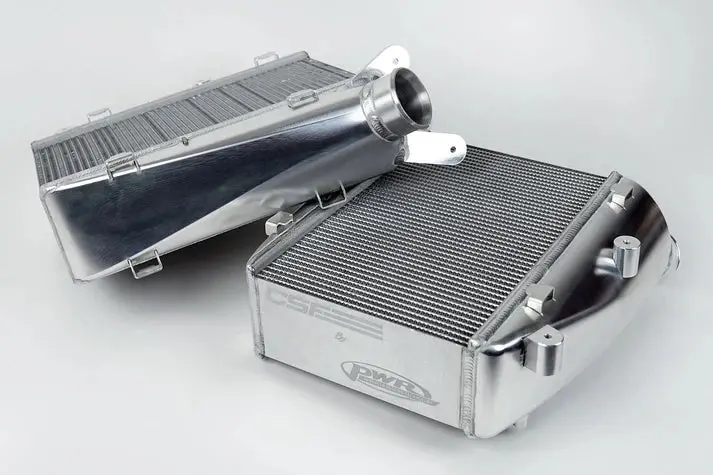 Audi C8 Rs6/Rs7 High-Performance Twin Intercooler Set - Raw Billet 1