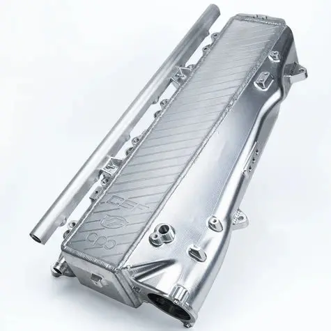 A90 Supra / Bmw B58 Charge-Air Cooler Manifold - Raw Billet 1