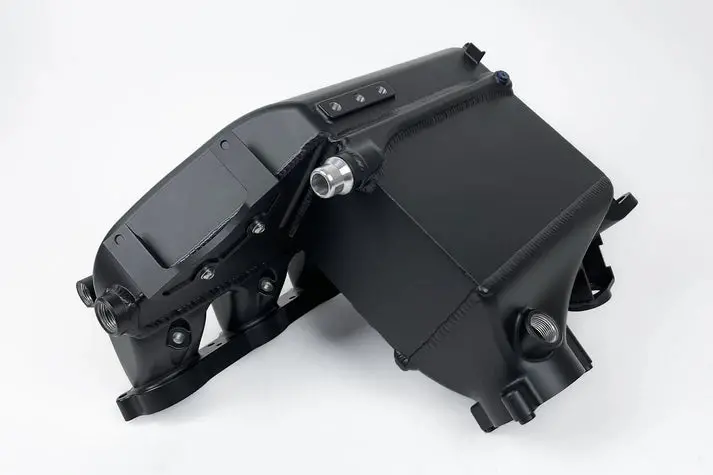 Bmw S58 "Level-Up" Charge Air Cooler Manifold - Thermal Dispersion Black 1