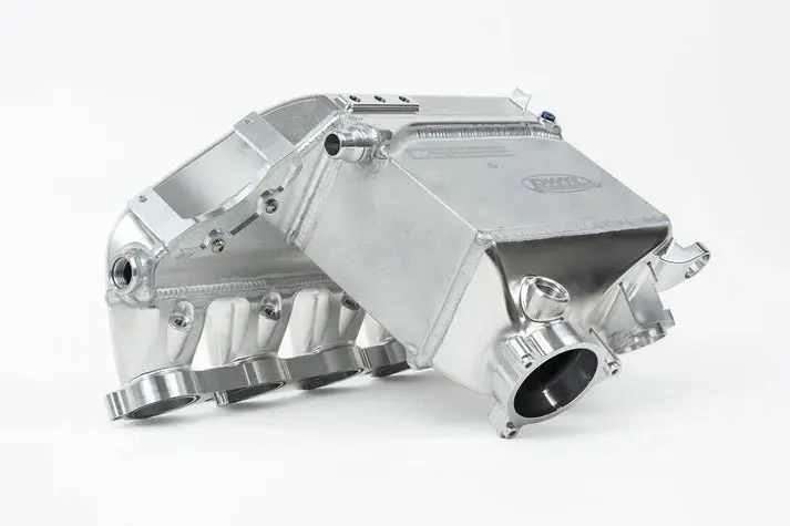 Bmw S58 "Level-Up" Charge Air Cooler Manifold - Raw Billet 1