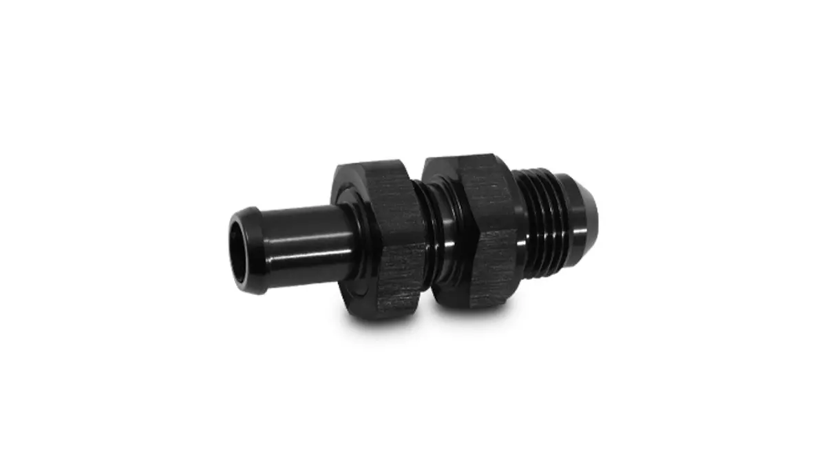 Fuel Cell Bulkhead Adapters, An Flare To Barb 2
