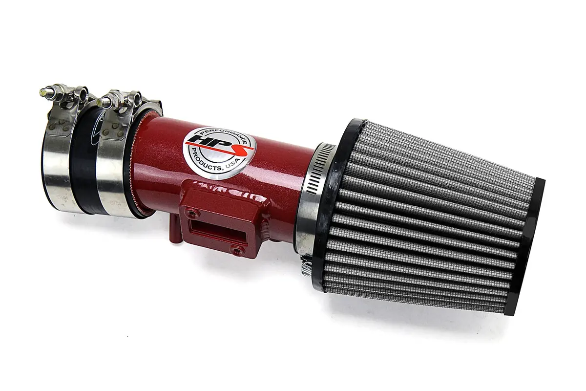 Hps Performance Air Intake Kit, Red, 827-102R 1