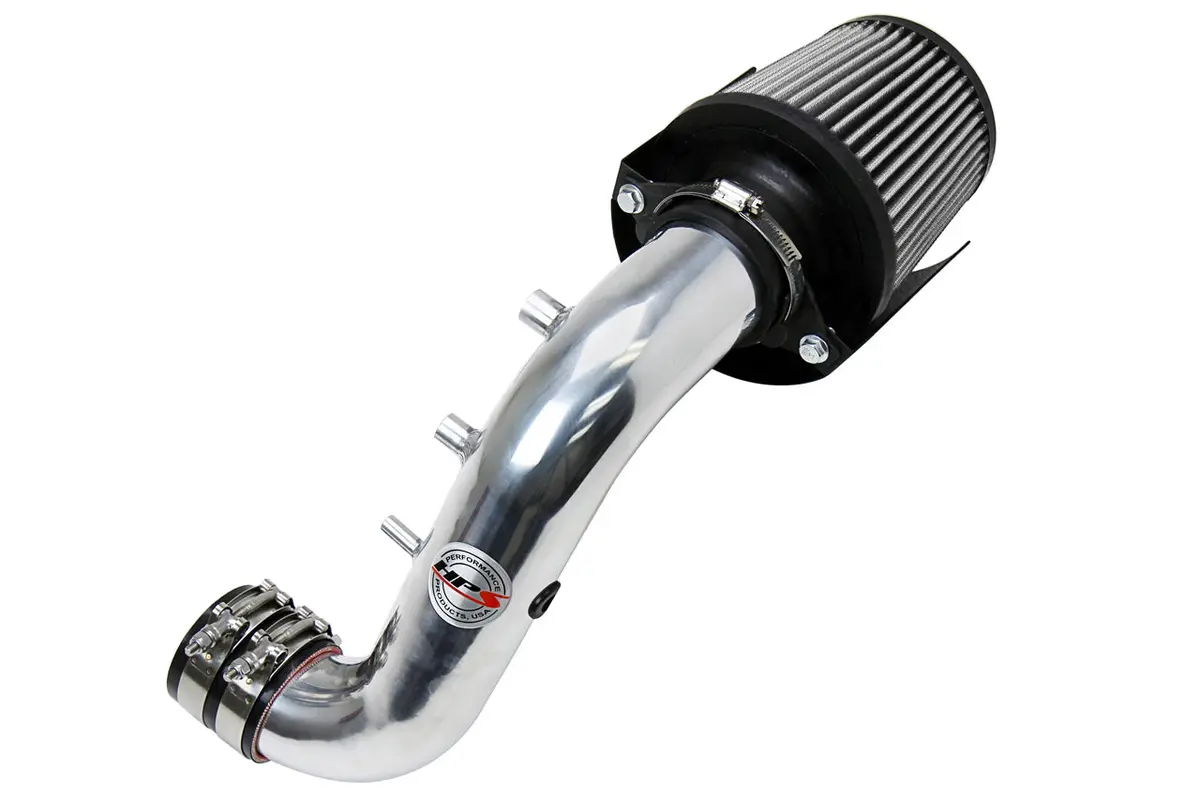 Hps Performance Air Intake Kit With Heat Shield, Polished, 827-121P 1