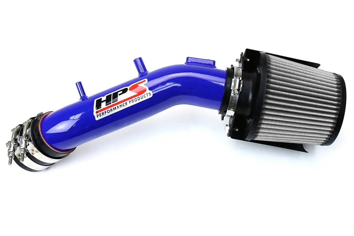Hps Performance Air Intake Kit With Heat Shield, Blue, 827-173Bl 1