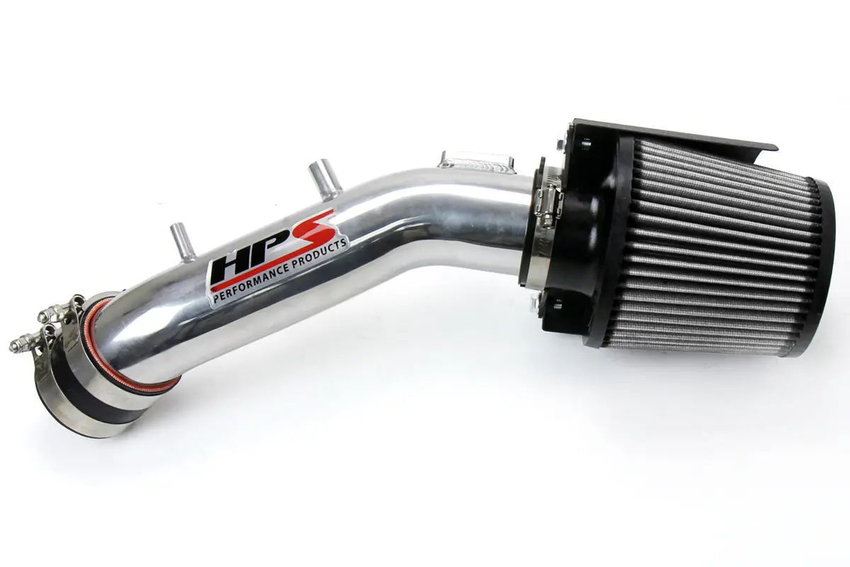 Hps Performance Air Intake Kit With Heat Shield, Polished, 827-173P 1