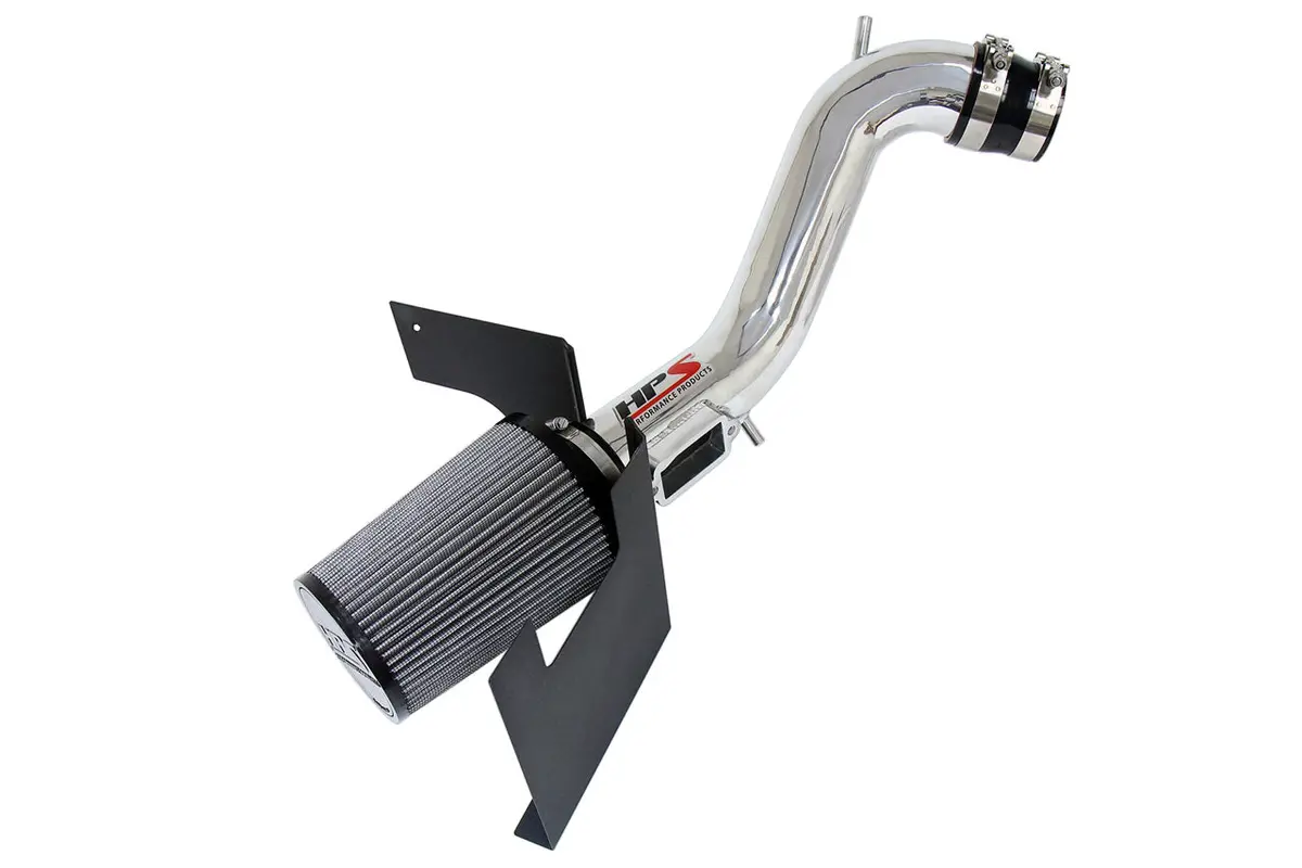 Hps Performance Air Intake Kit With Heat Shield, Polished, 827-200P 1