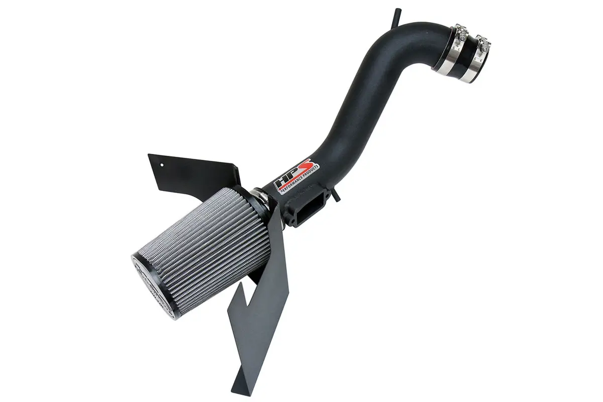 Hps Performance Air Intake Kit With Heat Shield, Black, 827-200Wb 1