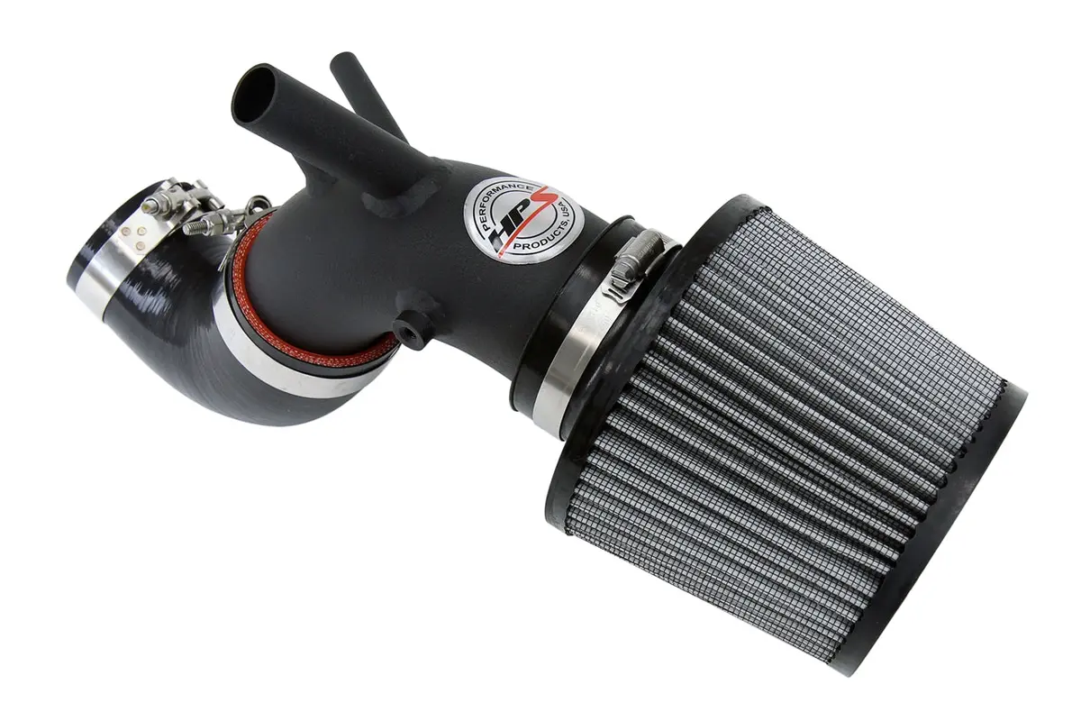 Hps Performance Air Intake Kit, Black, 827-201Wb 1