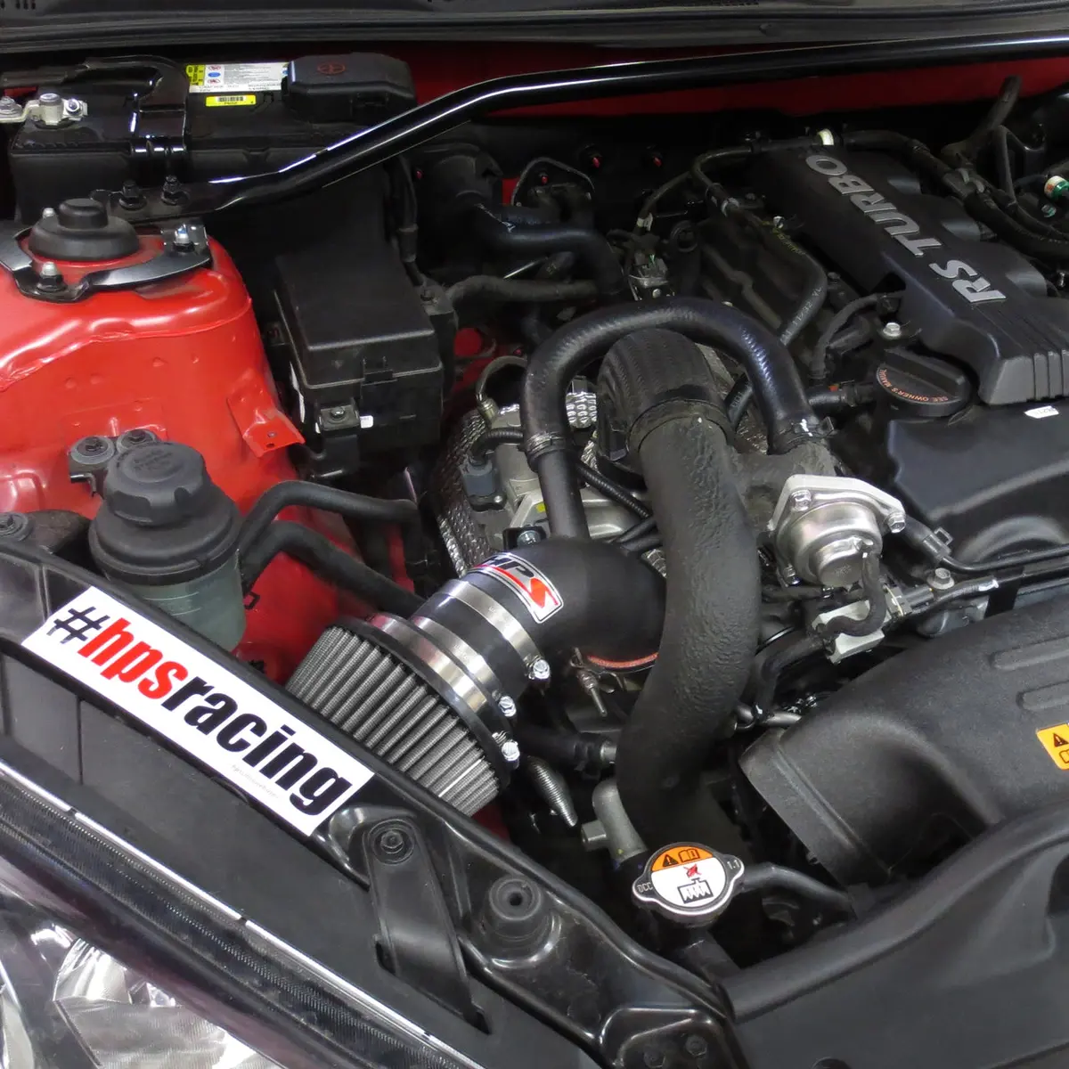 Hps Performance Air Intake Kit, Black, 827-201Wb 2