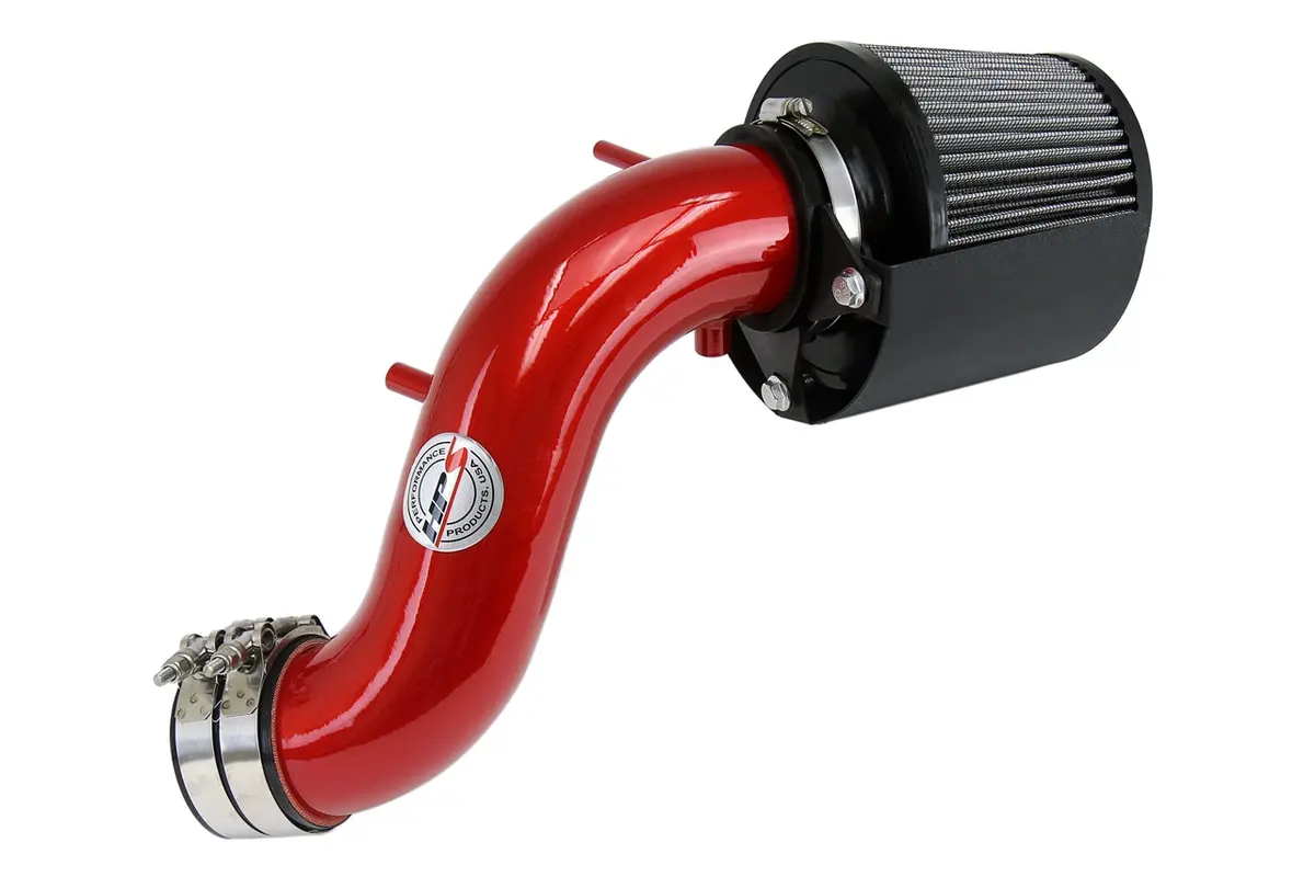 Hps Performance Air Intake Kit With Heat Shield, Red, 827-267R 1