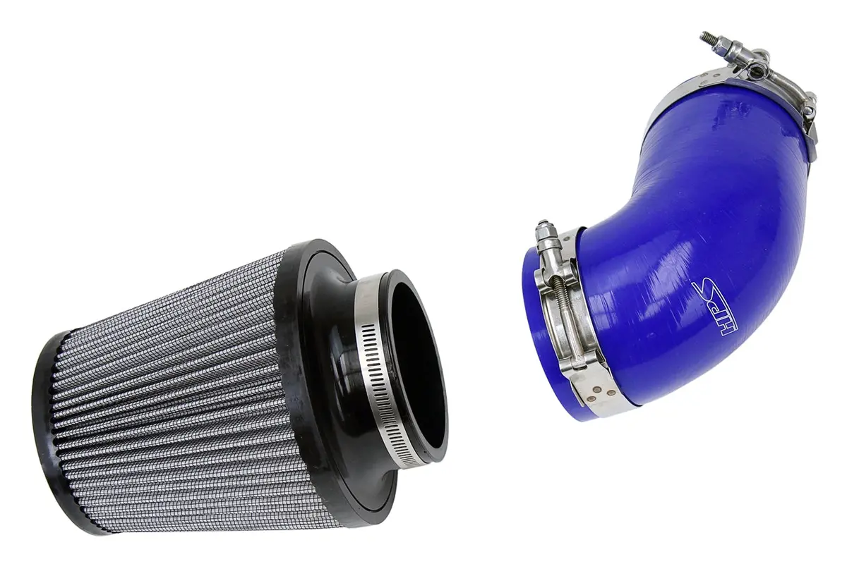 Hps Performance Silicone Air Intake Kit, Blue, 827-276Bl 1