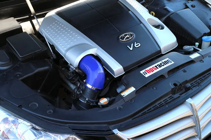 Hps Performance Silicone Air Intake Kit, Blue, 827-276Bl 2