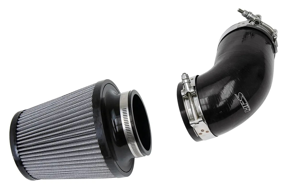 Hps Performance Silicone Air Intake Kit, Black, 827-276Wb 1