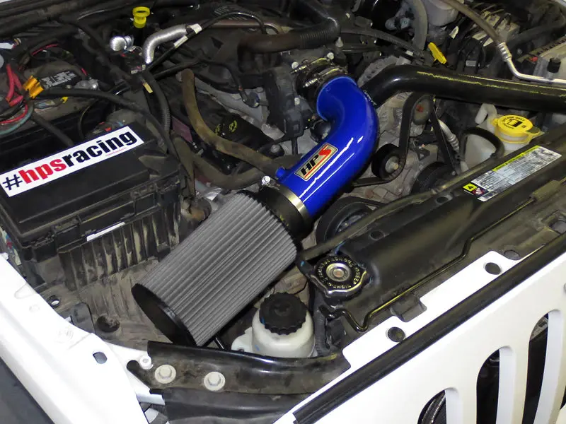 Hps Performance Air Intake Kit, Blue, 827-300Bl 2