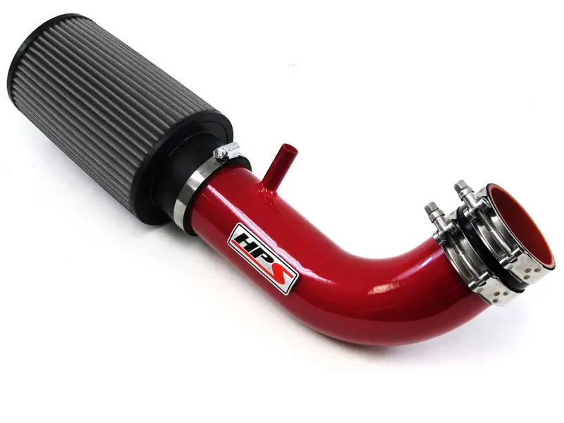 Hps Performance Air Intake Kit, Red, 827-300R 1