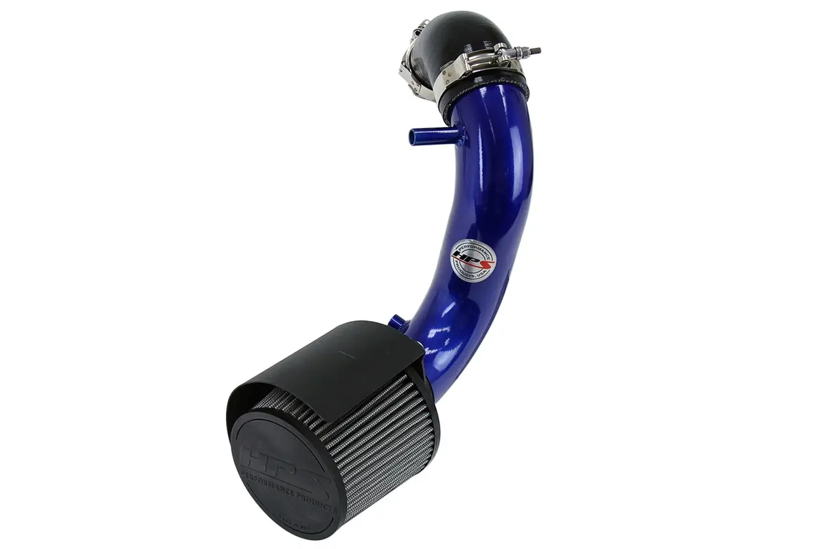 Hps Performance Air Intake Kit With Heat Shield, Blue, 827-301Bl 1