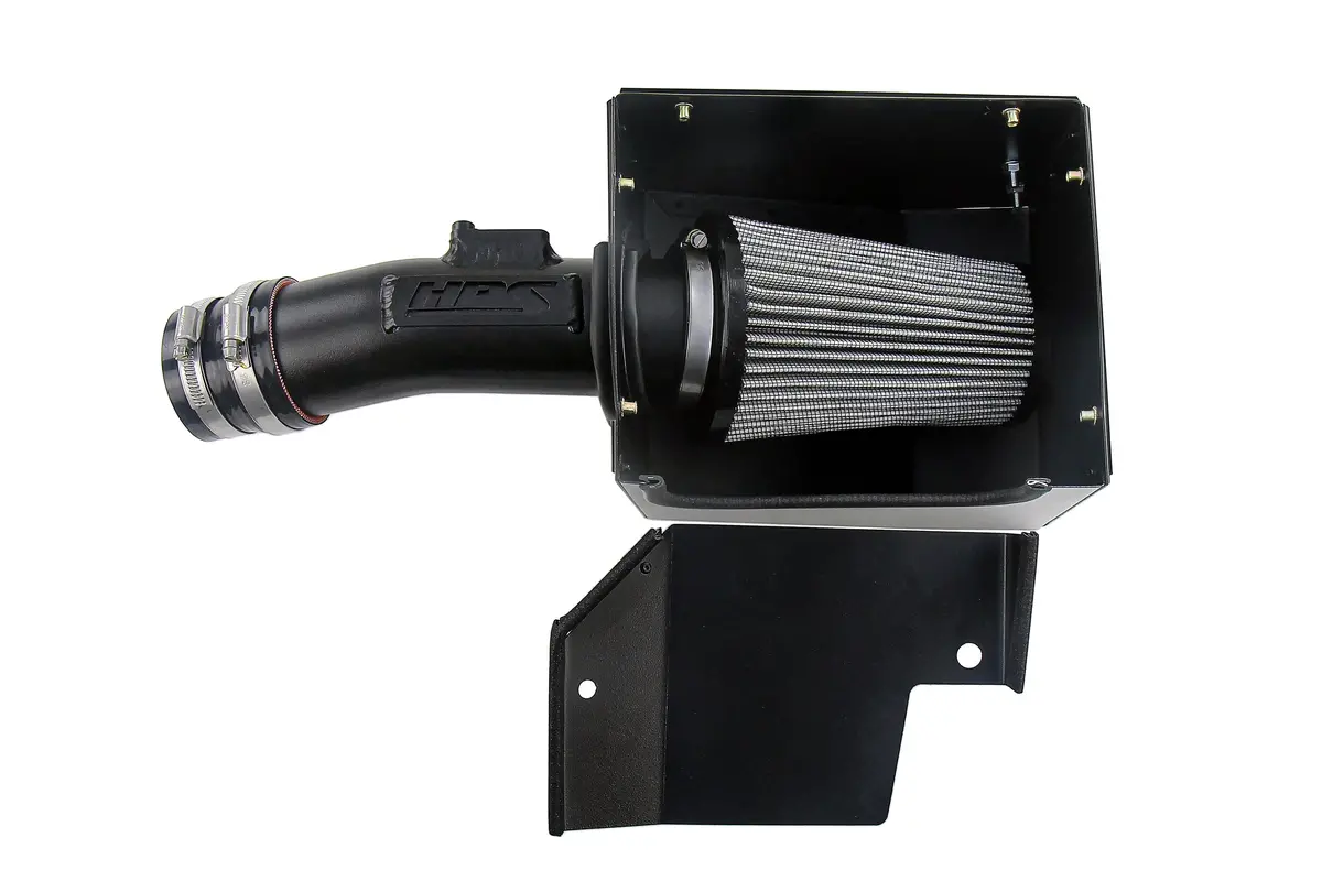 Hps Performance Air Intake Kit With Heat Shield, Black, 827-406Wb 2