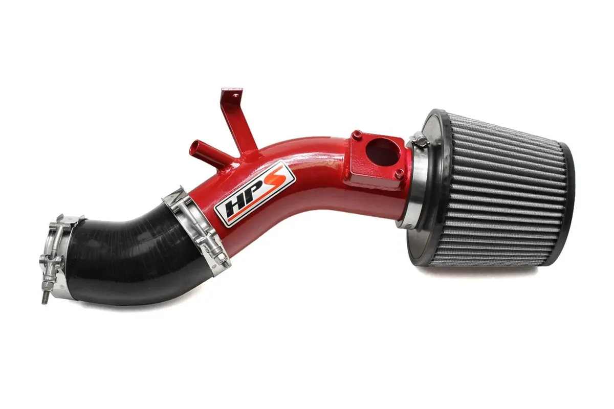 Hps Performance Air Intake Kit, Red, 827-500R 1