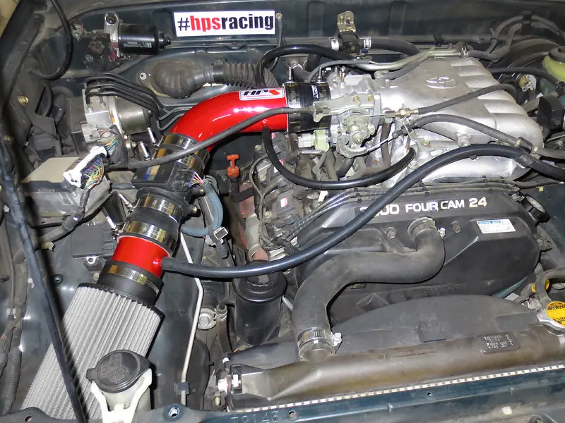 Hps Performance Air Intake Kit, Red, 827-507R 2