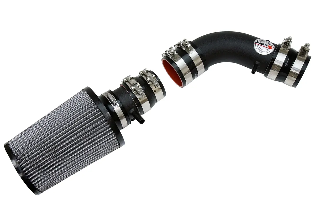 Hps Performance Air Intake Kit, Black, 827-507Wb 1