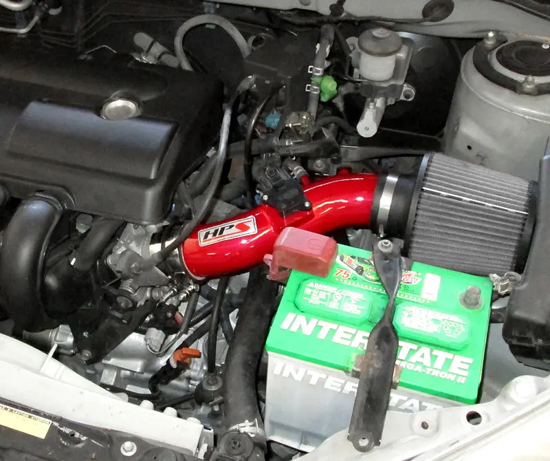Hps Performance Air Intake Kit, Red, 827-513R 2