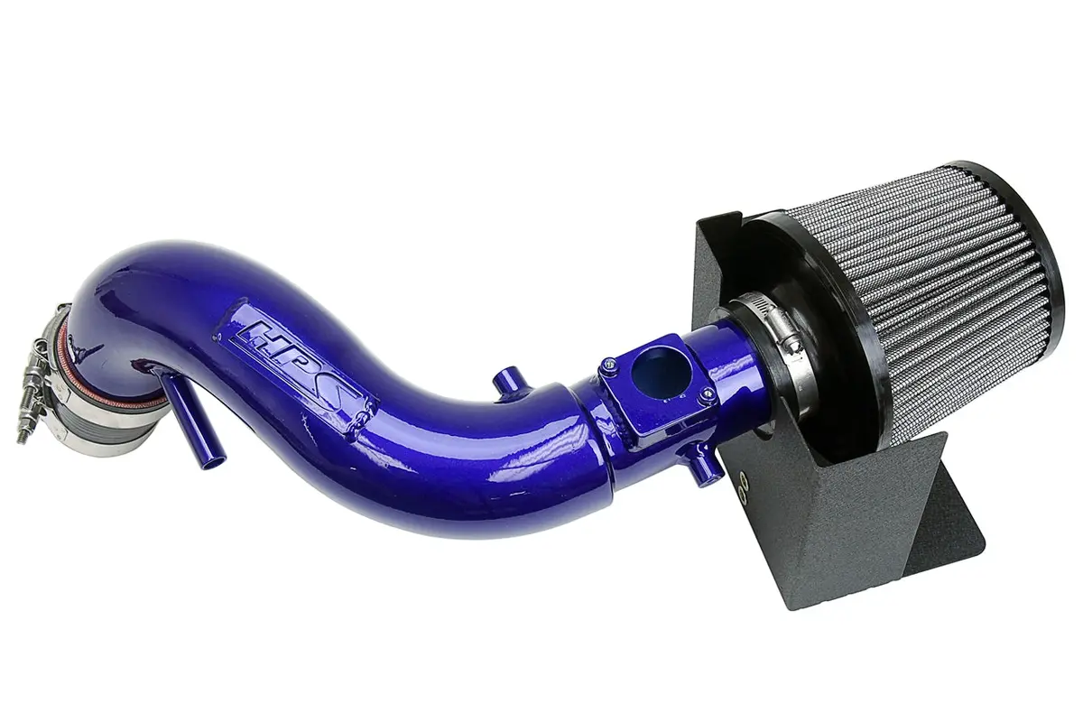 Hps Performance Air Intake Kit With Heat Shield, Blue, 827-515Bl 1