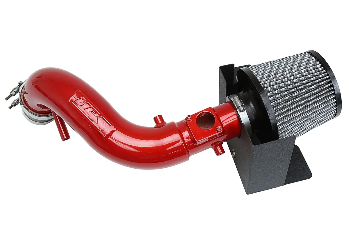 Hps Performance Air Intake Kit With Heat Shield, Red, 827-515R 1