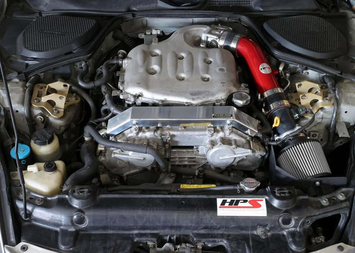 Hps Performance Air Intake Kit With Heat Shield, Red, 827-520R 2