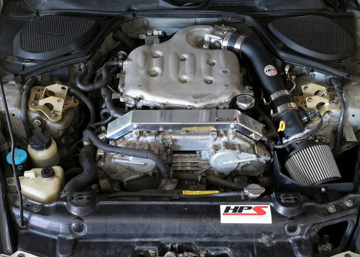Hps Performance Air Intake Kit With Heat Shield, Black, 827-520Wb 2