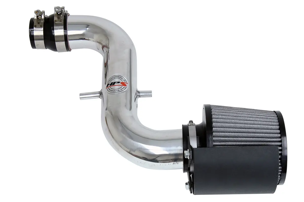 Hps Performance Air Intake Kit With Heat Shield, Polished, 827-526P 1