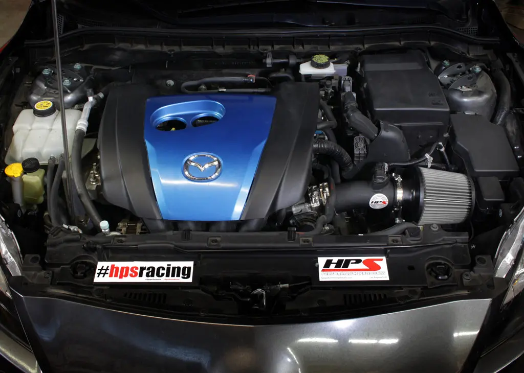 Hps Performance Air Intake Kit With Heat Shield, Black, 827-531Wb 2