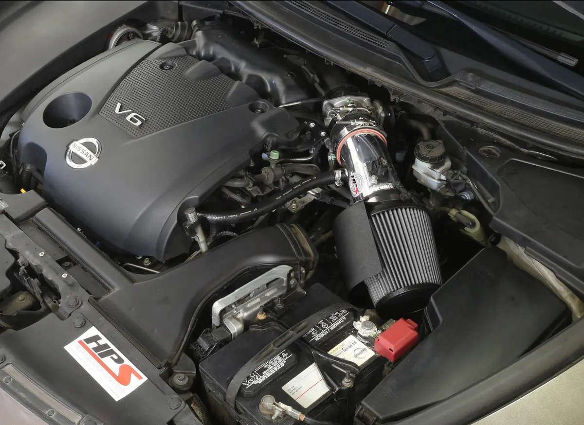 Hps Performance Air Intake Kit With Heat Shield, Blue, 827-533Bl 2