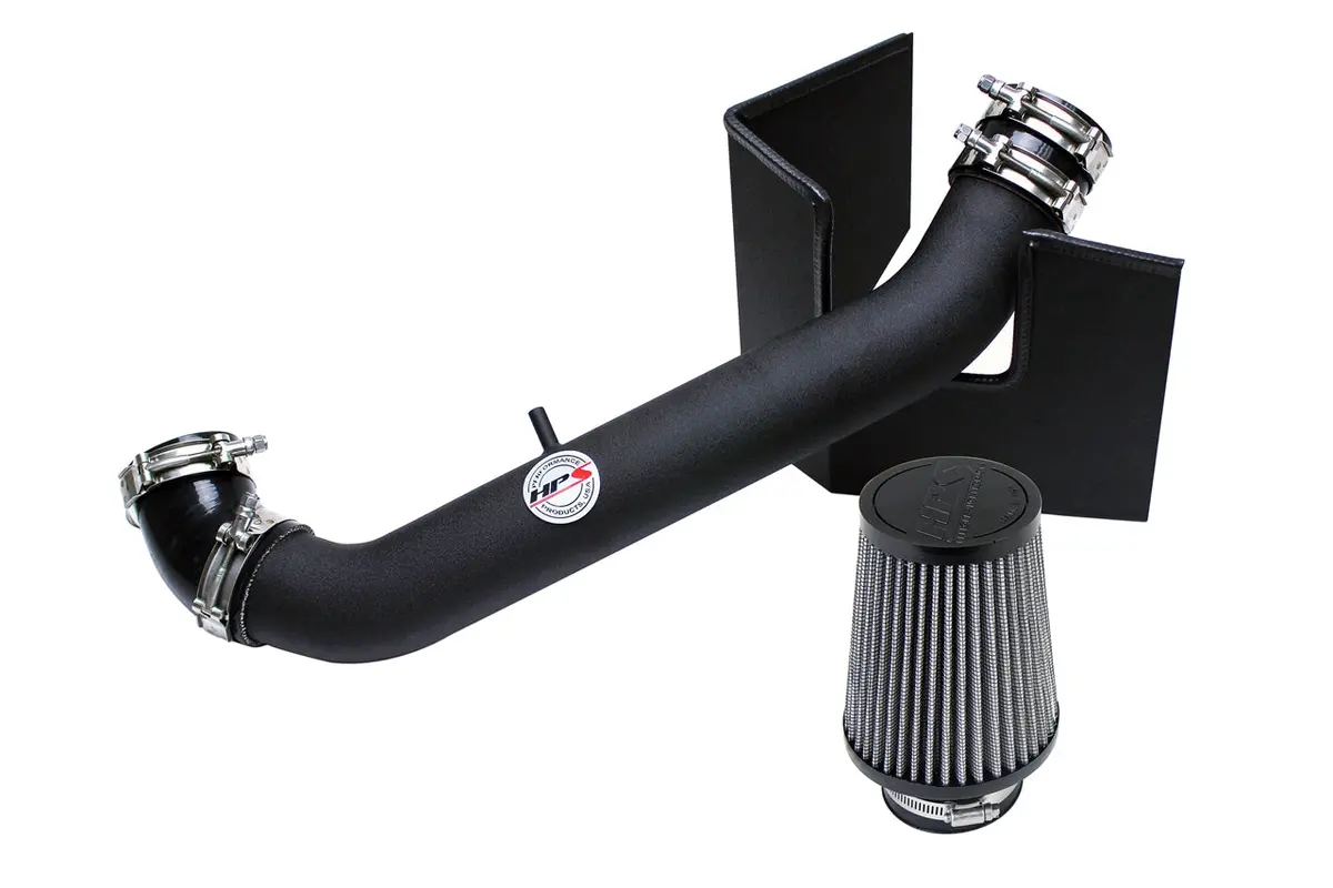 Hps Performance Air Intake Kit With Heat Shield, Black, 827-537Wb 1