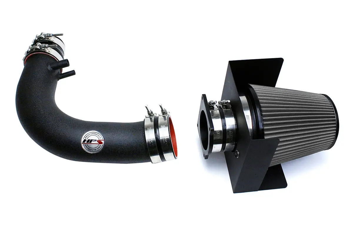 Hps Performance Air Intake Kit With Heat Shield, Black, 827-540Wb 1