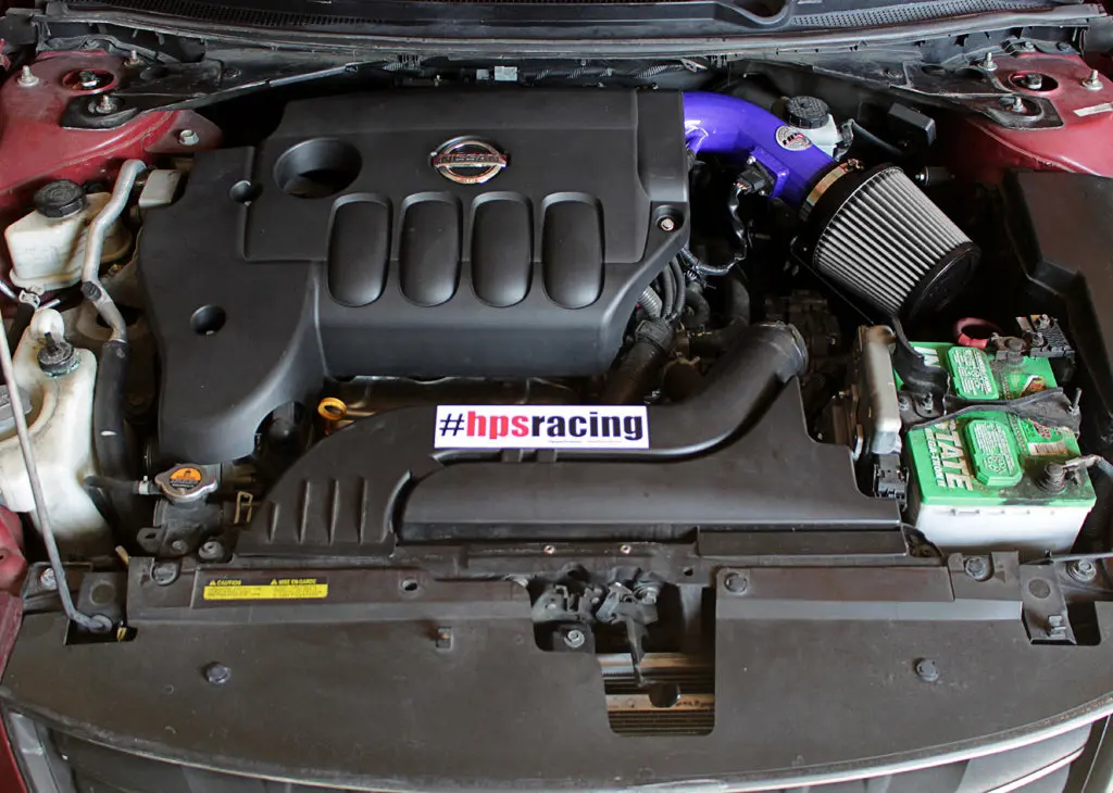 Hps Performance Air Intake Kit With Heat Shield, Blue, 827-546Bl 2