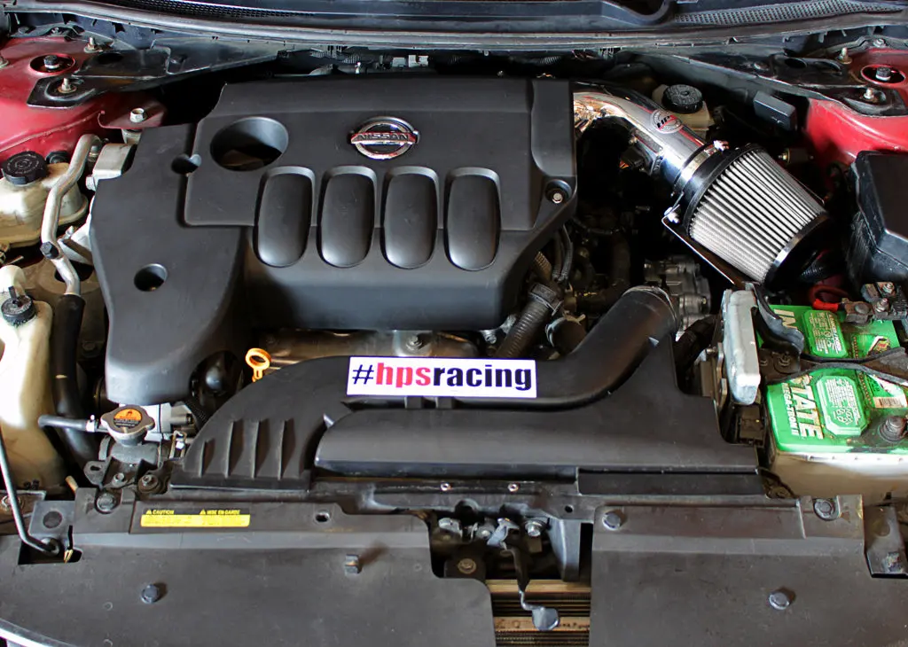 Hps Performance Air Intake Kit With Heat Shield, Polished, 827-546P 2