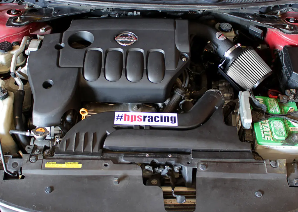 Hps Performance Air Intake Kit With Heat Shield, Black, 827-546Wb 2