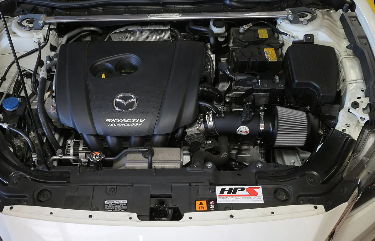 Hps Performance Air Intake Kit With Heat Shield, Black, 827-547Wb 2