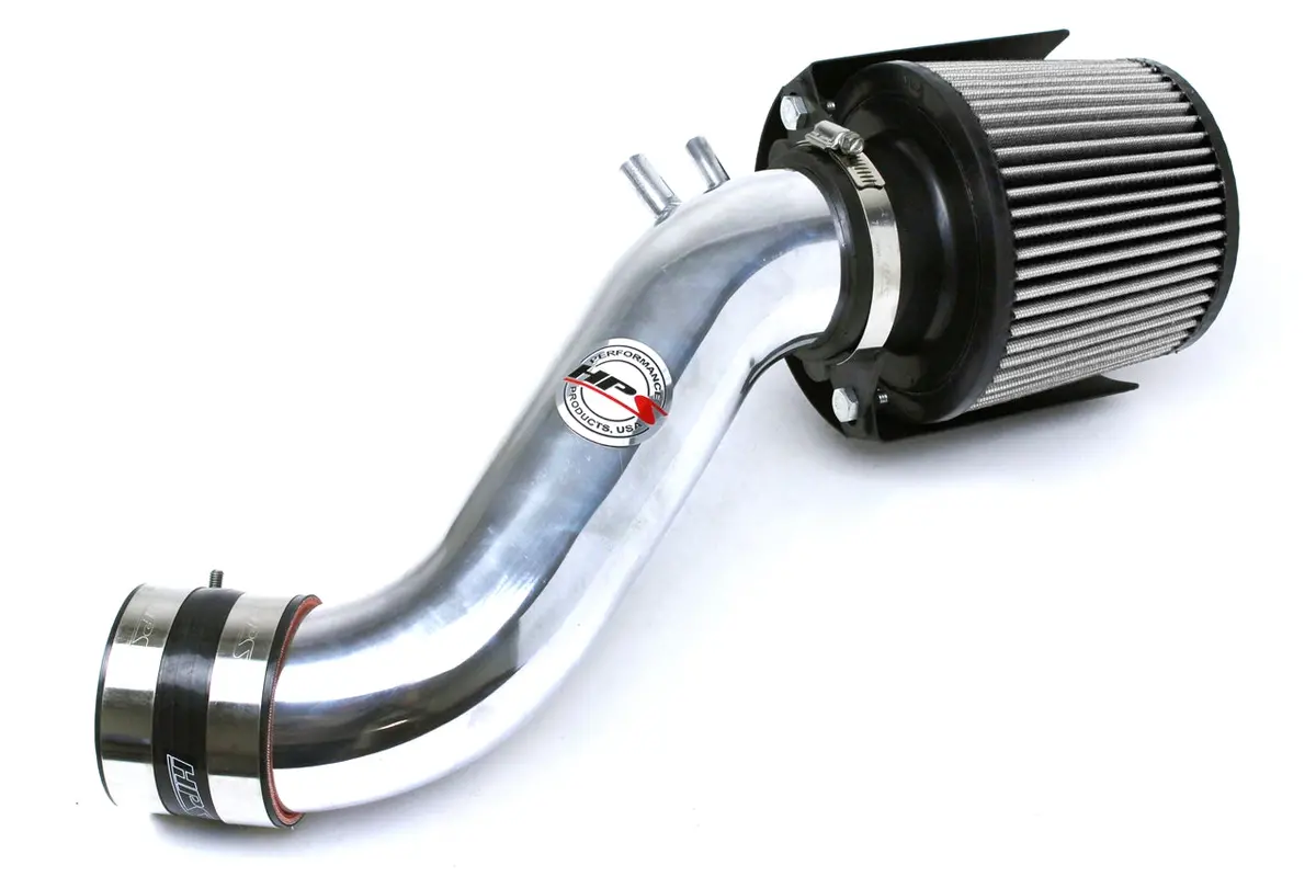 Hps Performance Air Intake Kit With Heat Shield, Polished, 827-549P 1