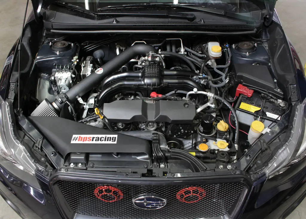 Hps Performance Air Intake Kit With Heat Shield, Black, 827-563Wb 2