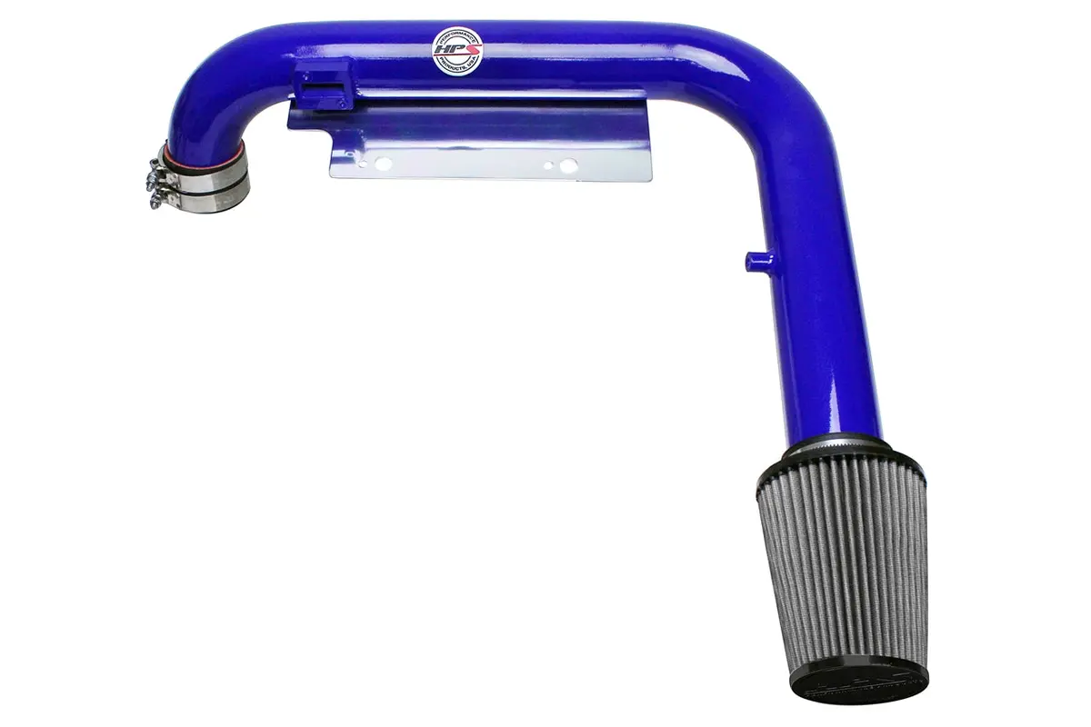 Hps Performance Air Intake Kit With Heat Shield, Blue, 827-564Bl 1