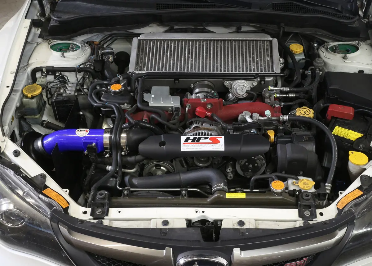 Hps Performance Air Intake Kit With Heat Shield, Blue, 827-566Bl 2