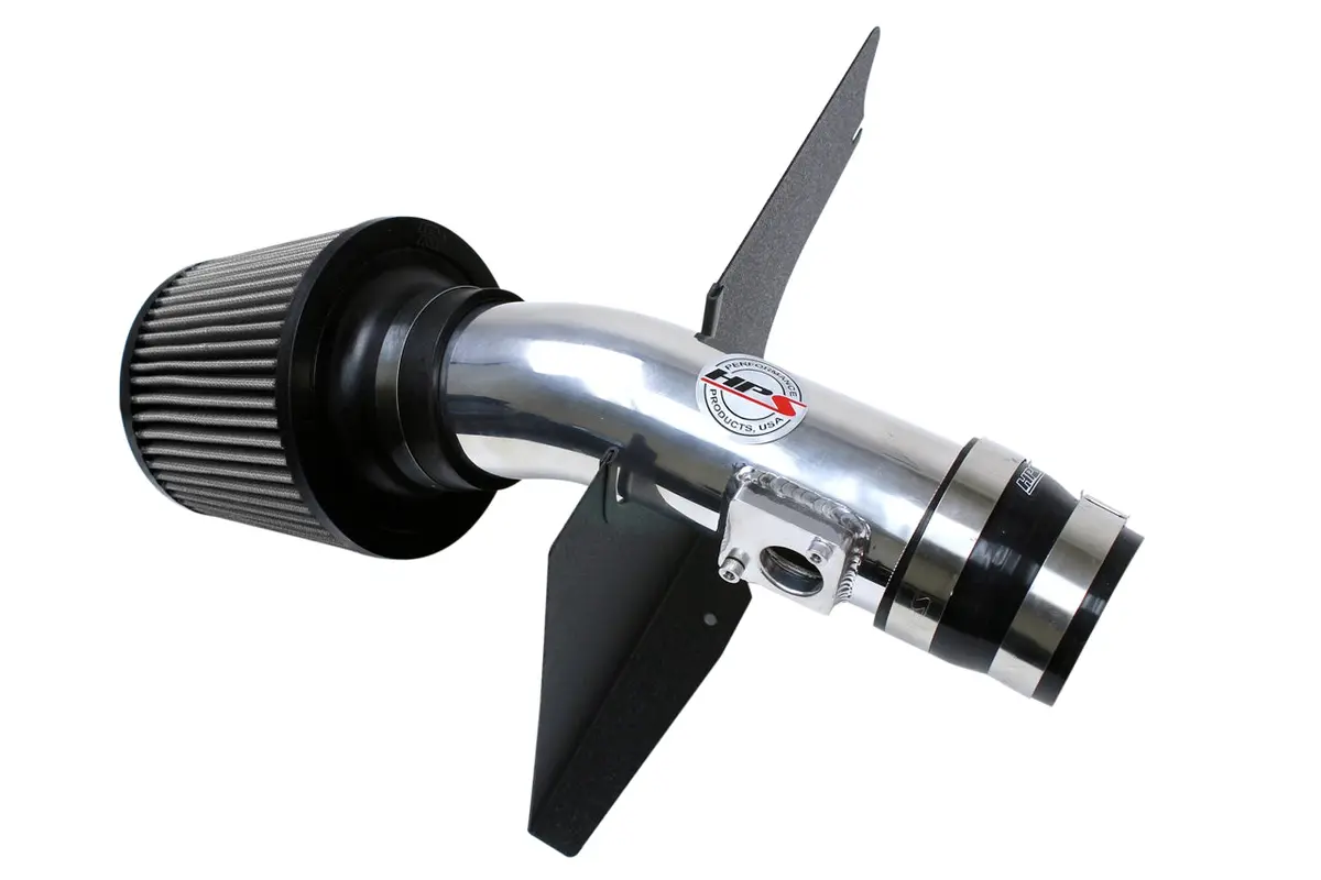 Hps Performance Air Intake Kit With Heat Shield, Polished, 827-566P 1