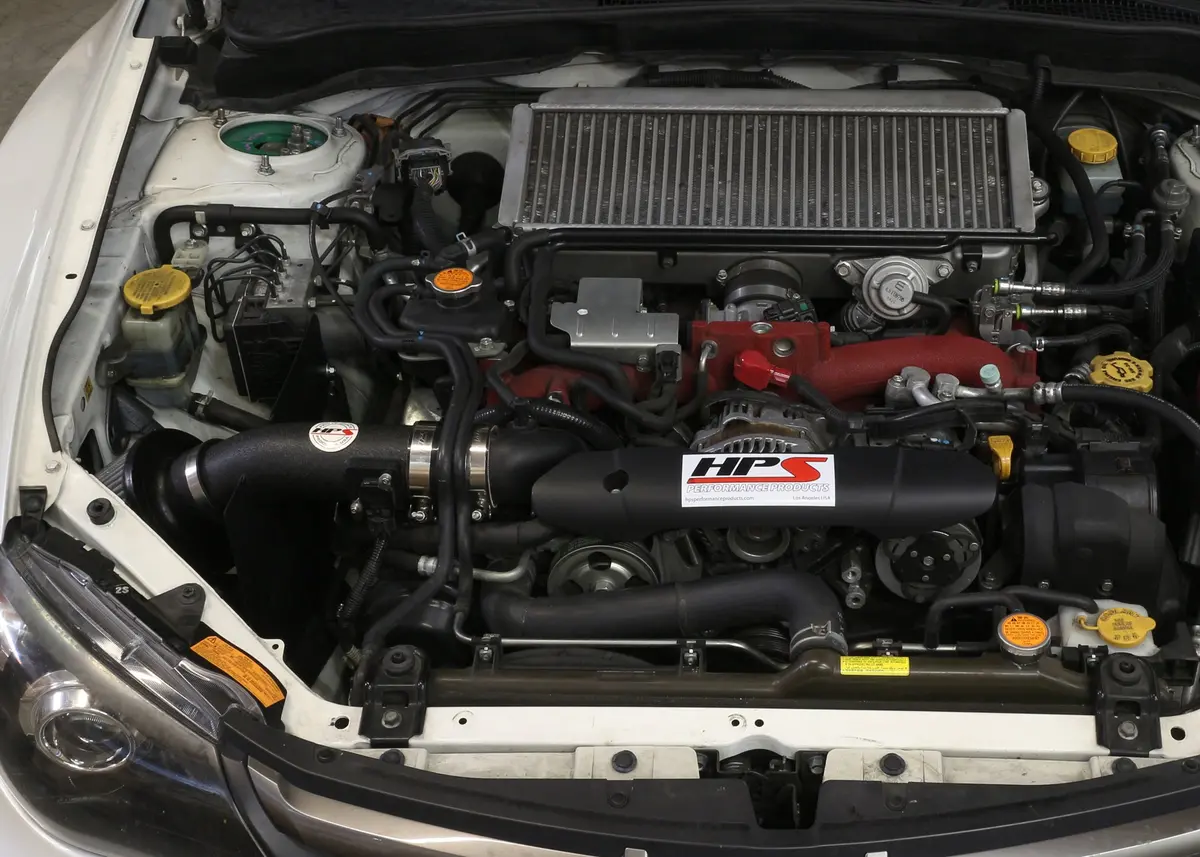 Hps Performance Air Intake Kit With Heat Shield, Black, 827-566Wb 2