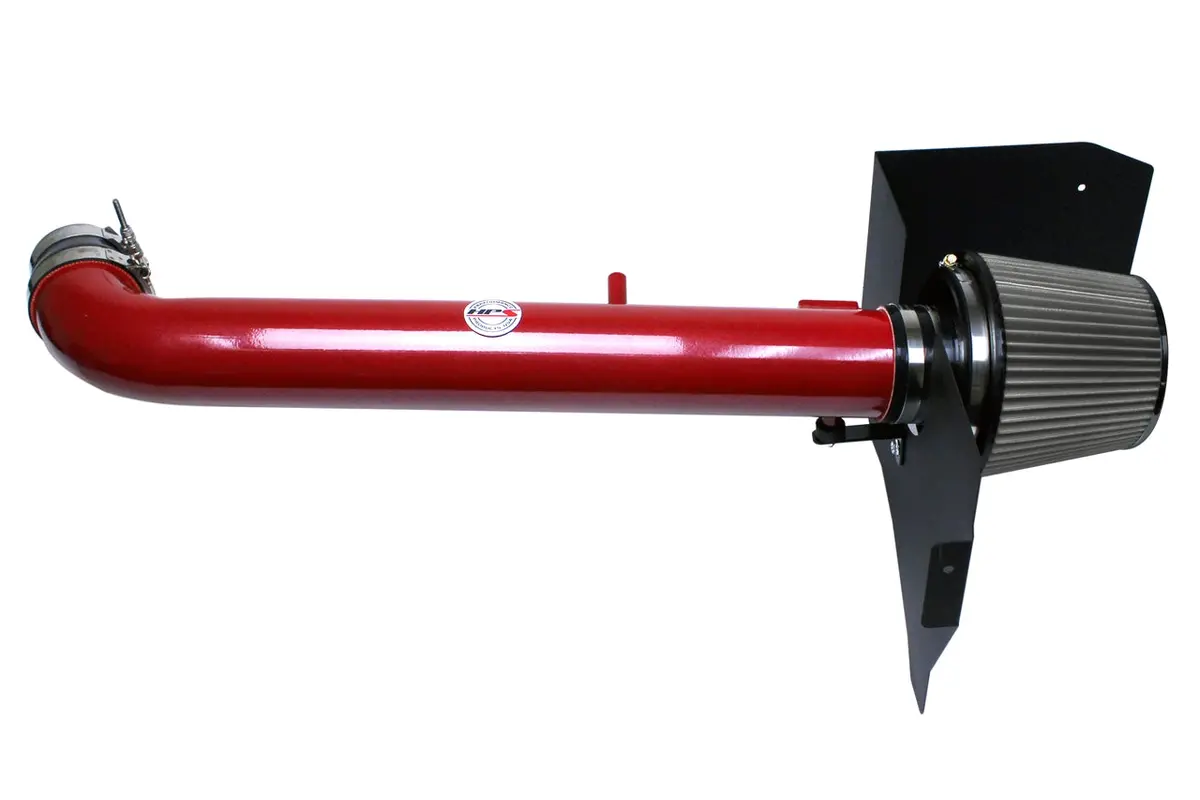 Hps Performance Air Intake Kit With Heat Shield, Red, 827-567R 1